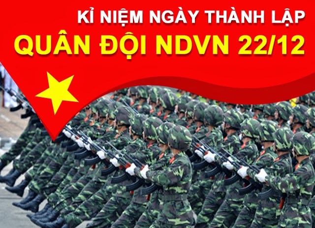 Nói chuyện truyền thống về ngày thành lập Quân đội nhân dân Việt Nam 22/12