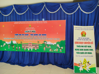 Sinh hoạt chuyên đề "Thiếu nhi Việt Nam, mừng Đảng quang vinh, tiến bước lên Đoàn"